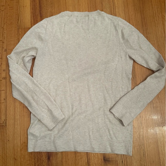 New women's S J Crew Factory Halloween sequin pumpkin Teddie sweater (n3) - Picture 6 of 9